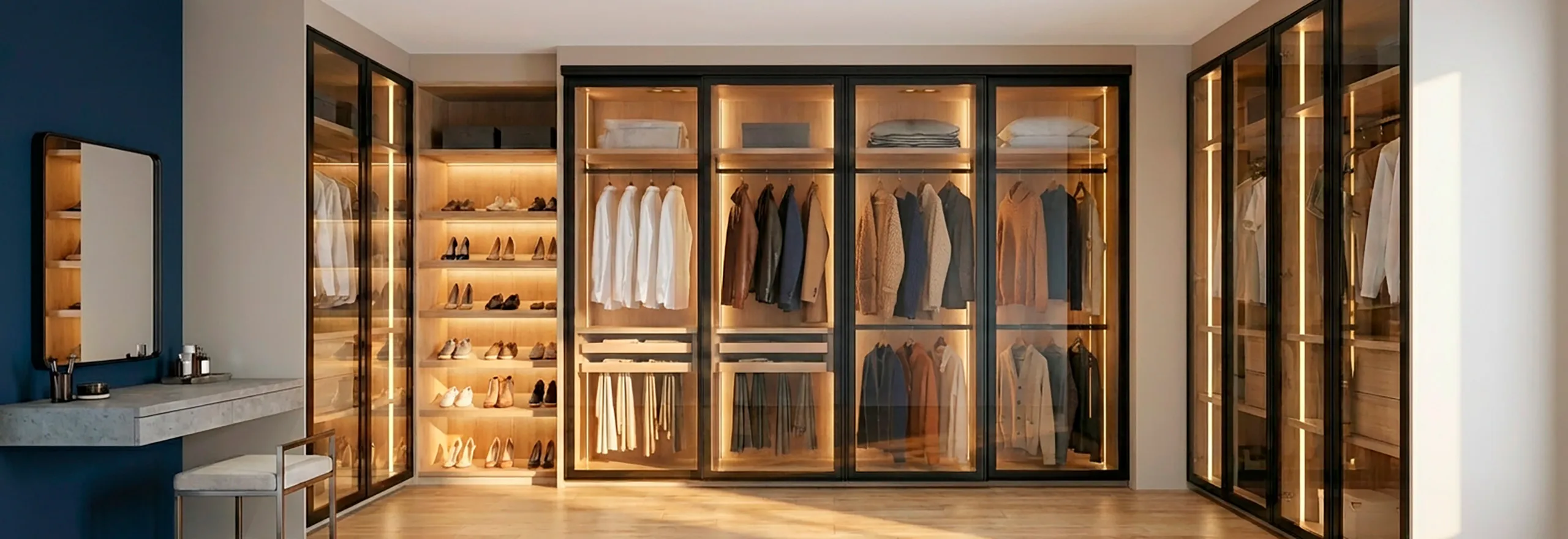 Closet moderno minimalista